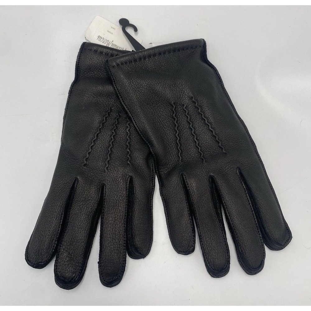 Nieman Marcus Women's Leather Lined‎ Faux Fur Black XL Tags Read